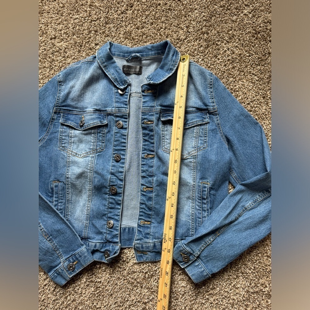 Maverick the collection Jean Jacket size XL - Picture 3 of 9